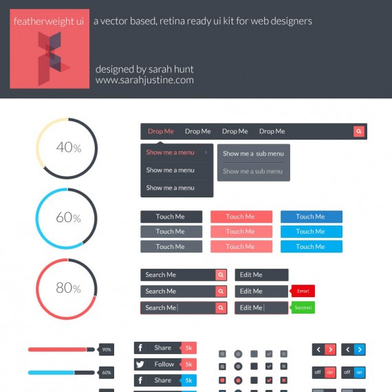 flat-ui-kits-and-forms-featherweight