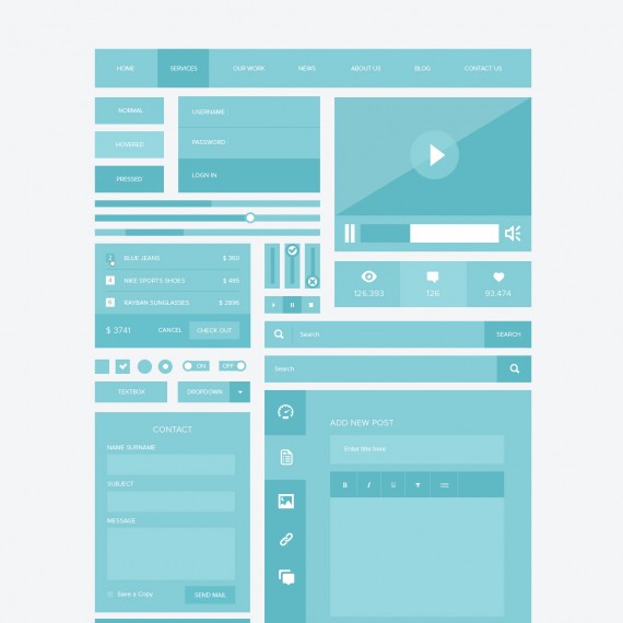 flat-ui-kits-and-forms-responsive