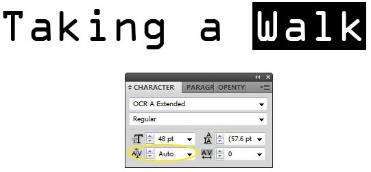 Auto Kerning Screenshot