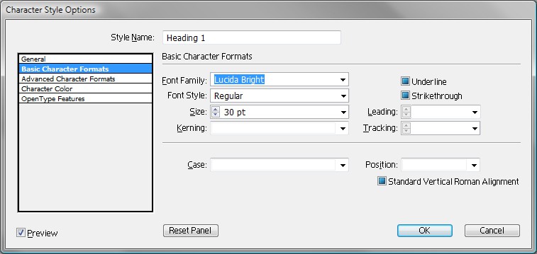Make Style Changes Screenshot