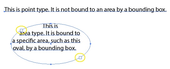 Point and Area Type Screenshot